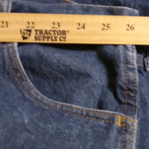 Rustler Jeans Straight Relax Classic High Rise Dark Blue Big & Tall Men 52x32 - Picture 8 of 11